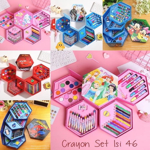 Crayon Set isi 46