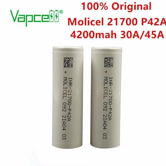 BATERAI 21700 VAPCELL MOLICELL (SATUAN)