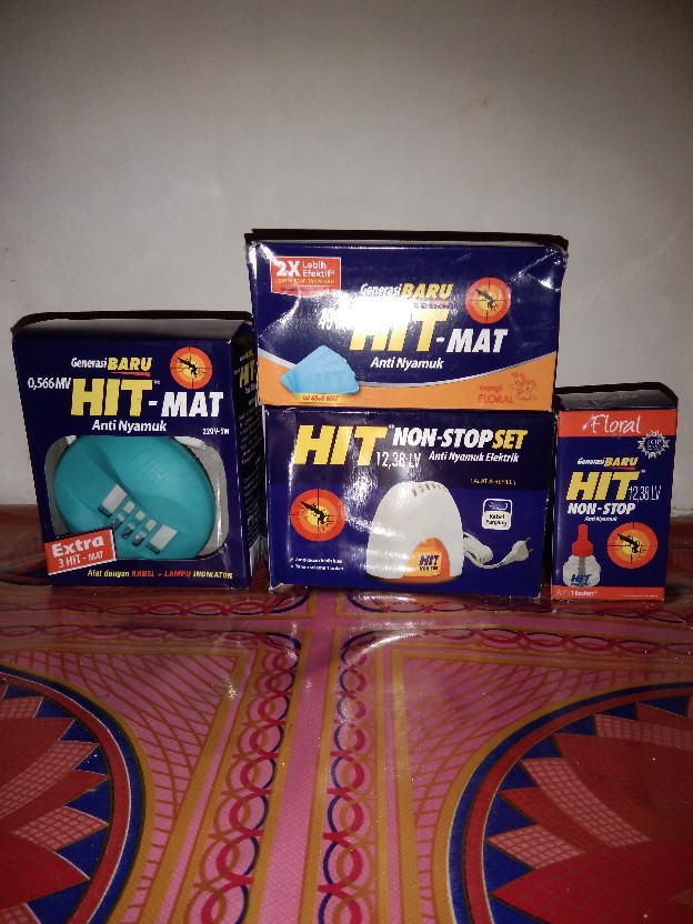 Hit Mat Extra Anti Nyamuk Tanpa Asap Anti Nyamuk Elektrik Obat Nyamuk - Alat Bulat