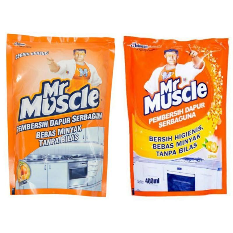 Mr muscle pembersih dapur serbaguna 400ml/Mr muscle 400ml/Mr muscle pembersih dapur serbaguna