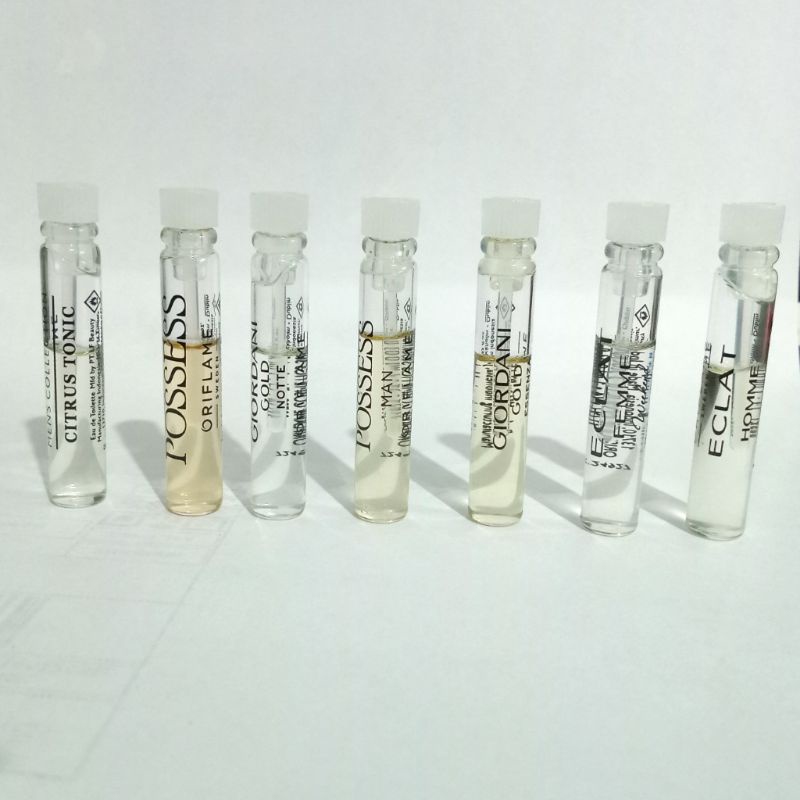 Tester Parfum 1ml / FRAGRANCE CARD/Canister Set