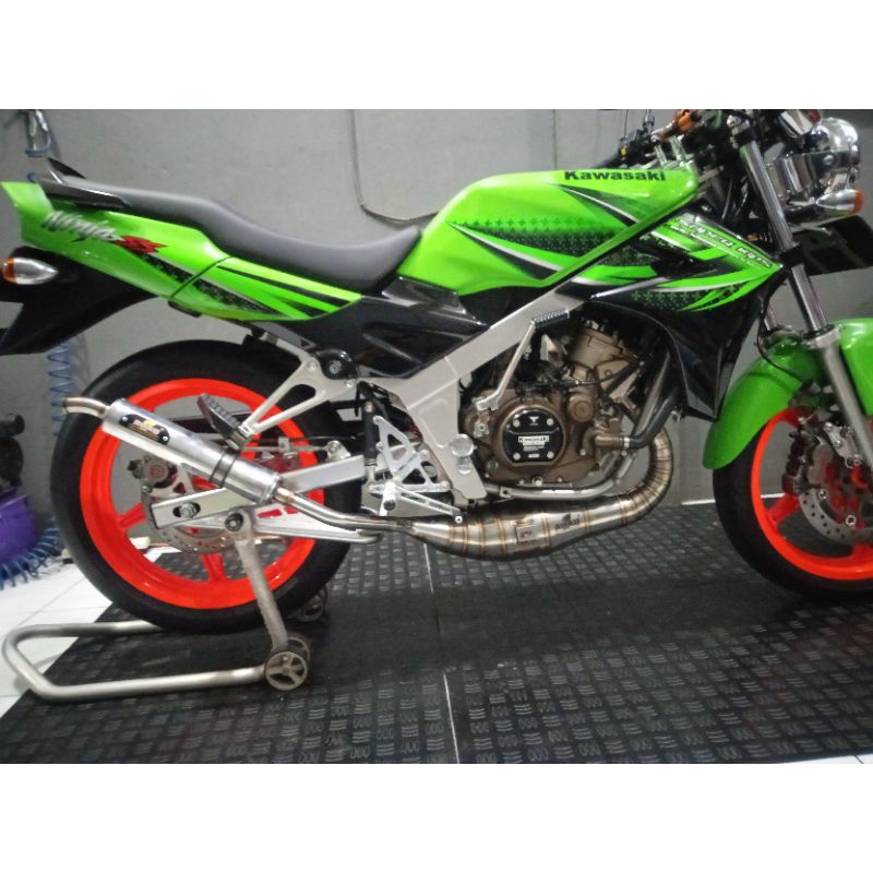 knalpot ahau stainless ninja R RR std perut 39 41 non cobra