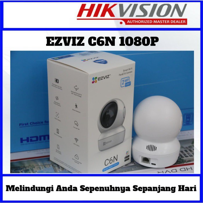 IP CAMERA EZVIZ C6N 1080P SMART WIFI PAN and TILT CAMERA 2MP