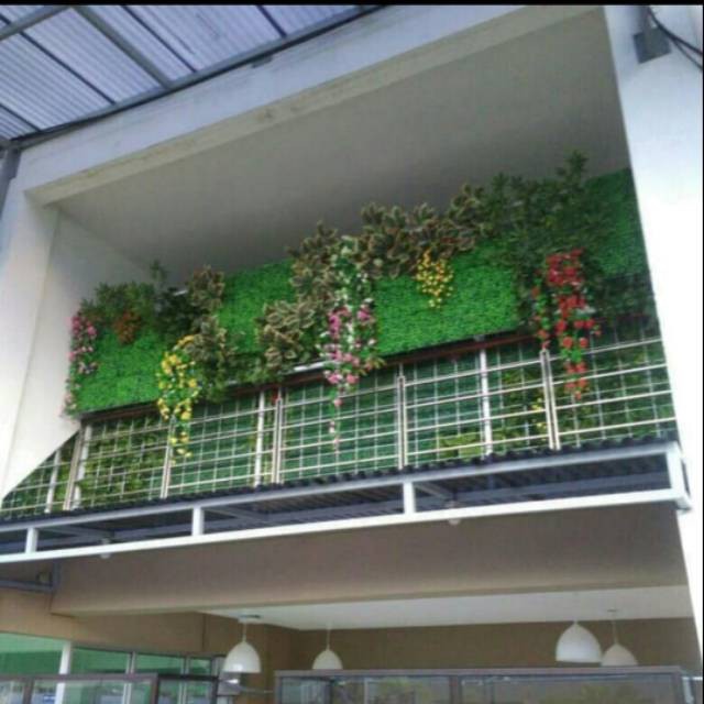 Vertical Garden Artificial Sintetis Permeter