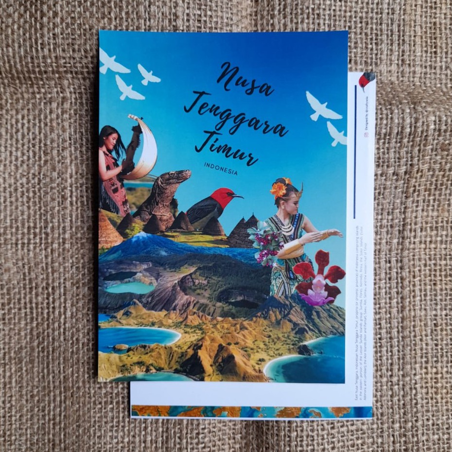 

Kartu Pos / Postcard / Postcrossing Indonesia - NTT (Nusa Tenggara Timur))
