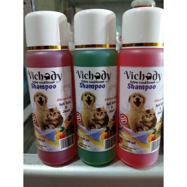 Vichady Shampoo Anti Jamur &amp; Kutu 100 ml