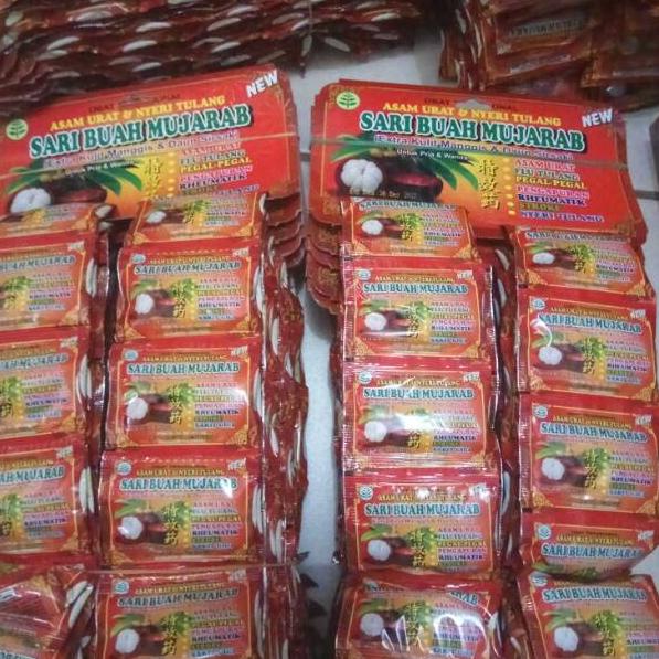 

Ready SARI BUAH MUJARAB EXTRA KULIT MANGGIS DAN DAUN SIRSAK ORIGINAL YZ40 -
