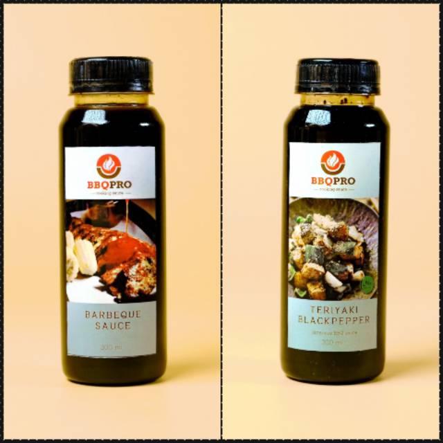 

TERIYAKI BLACKPEPPER & BBQ sauce 100% HALAL