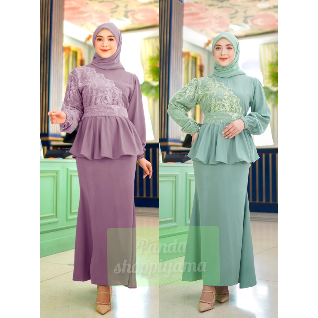 Gamis Terbaru Dress Kondangan NAVILA Size M L XL XXL Gamis Remaja Seragam Wisuda Gamis Kekinian Modern