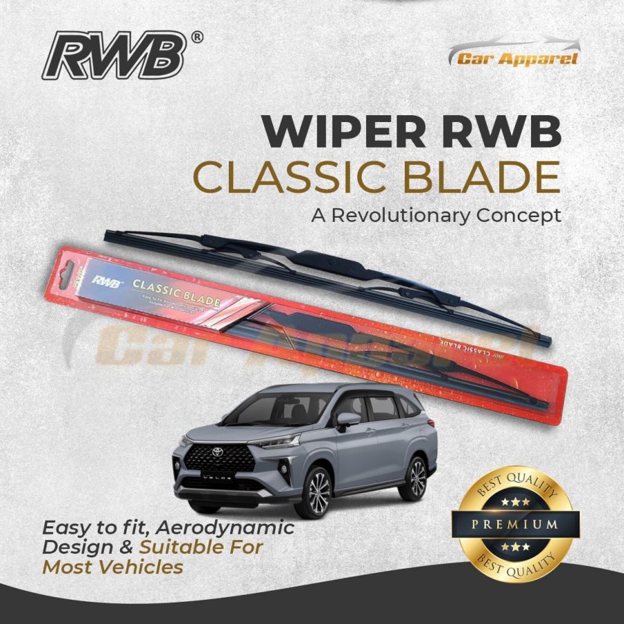 Wiper RWB Classic All new Veloz 2022 / Windshield All new veloz 2022