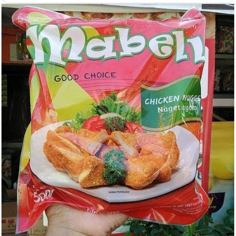 

Mabell Chicken Nugget 500gram