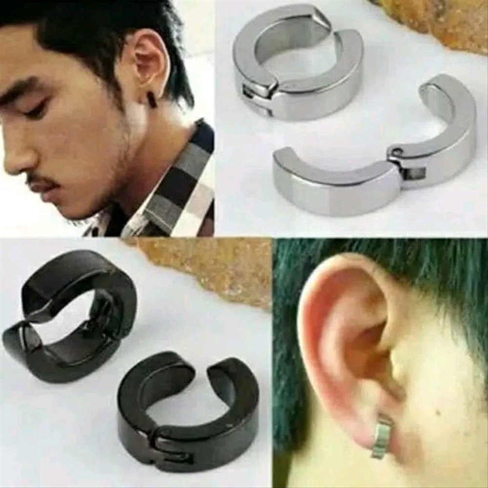Anting Jepit Pria  Grosir