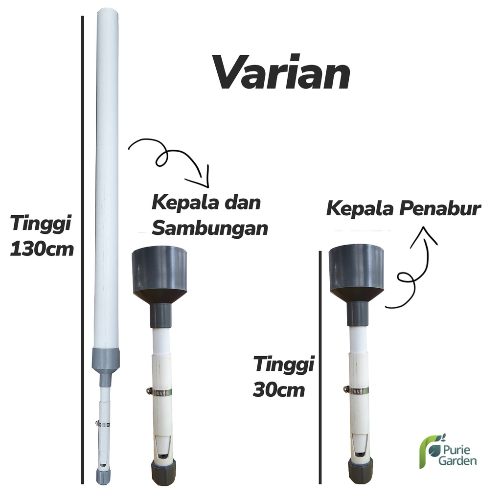 Alat Penabur Pupuk NPK Urea Phonska Dolomit dll ANTI CAPEK PG KDR