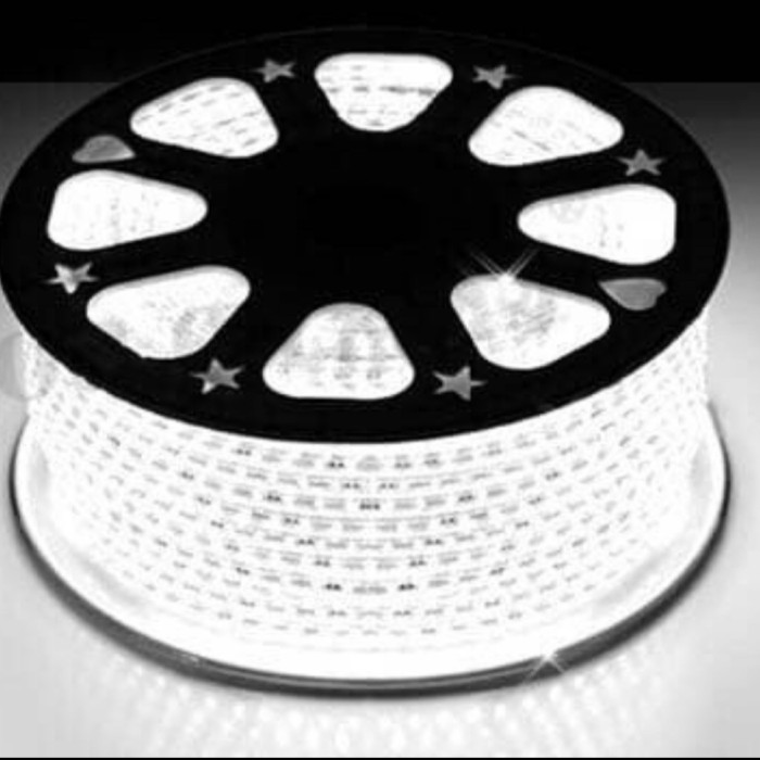 LED STRIP 5050 100M 100 M 100METER 100 METER SELANG LED 5050 - PUTIH