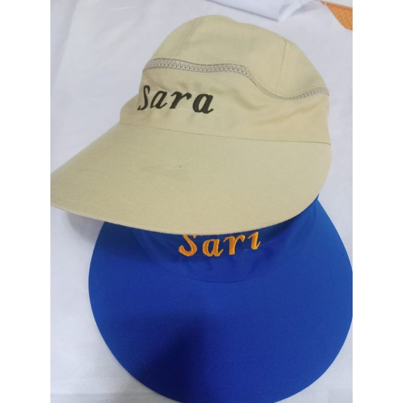 Free BORDIR Topi Senam Topi Golp Dewasa