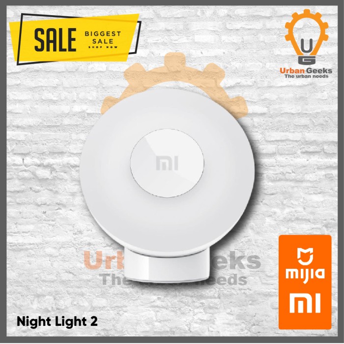 XIAOMI MIJIA NIGHT LIGHT 2 ROTATING 360 BODY SENSOR LAMP LAMPU MALAM