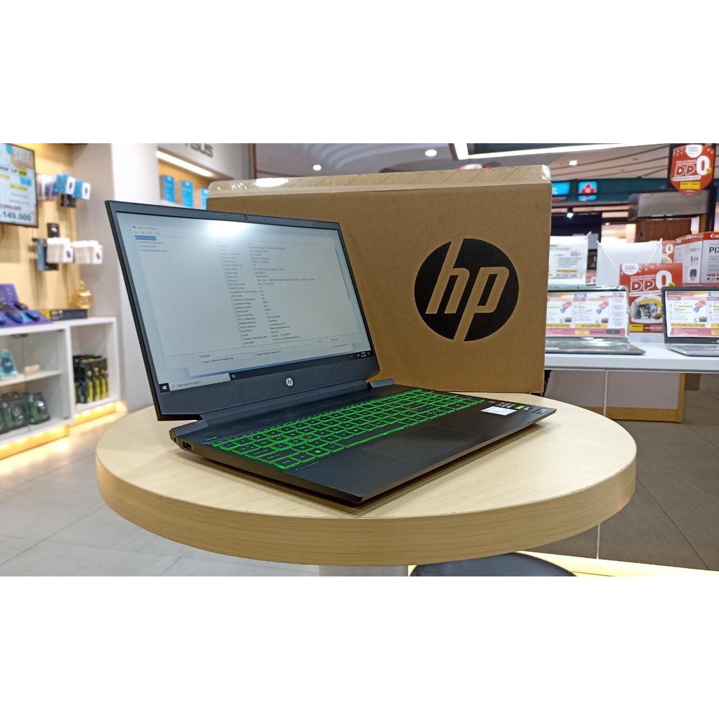 Jual Laptop HP PAVILION GAMING 15 EC2047AX AMD RYZEN 5 5600H 8GB 512GB