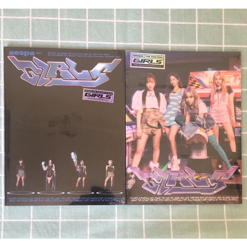 [READY STOCK] Album Aespa Girls PB Photobook ver Sealed