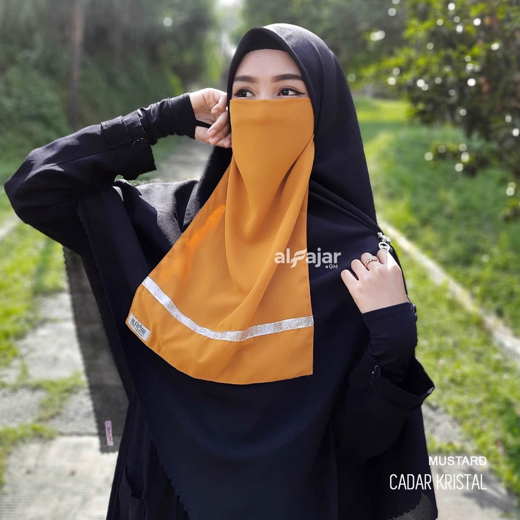 CADAR NIQOB TALI Dua Layer Kristal by Alfajar