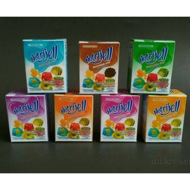 Nutrijell (Rasa Buah dan Coklat) - Nutrijel Jelly