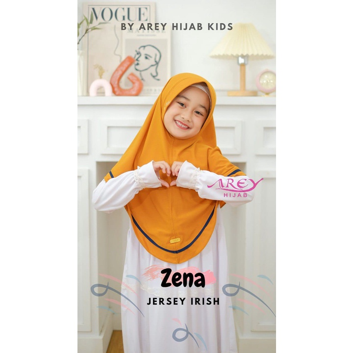 Arey Jilbab Anak Zena List sekitar 3-6 thn By Arey