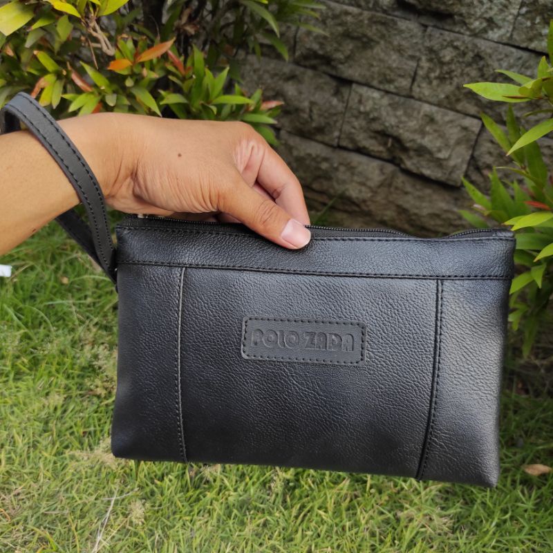 Handbag Pria Kulit Sintetis Premium | Pouch Pria Original Produk | Tas Tangan Pria Best Quality
