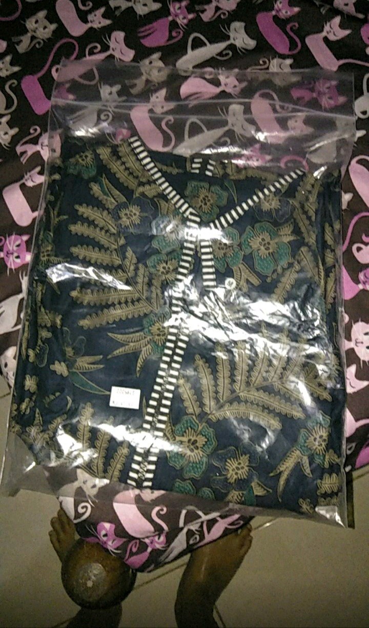 Tunik Batik Modern Atasan Tunik Wanita Premium