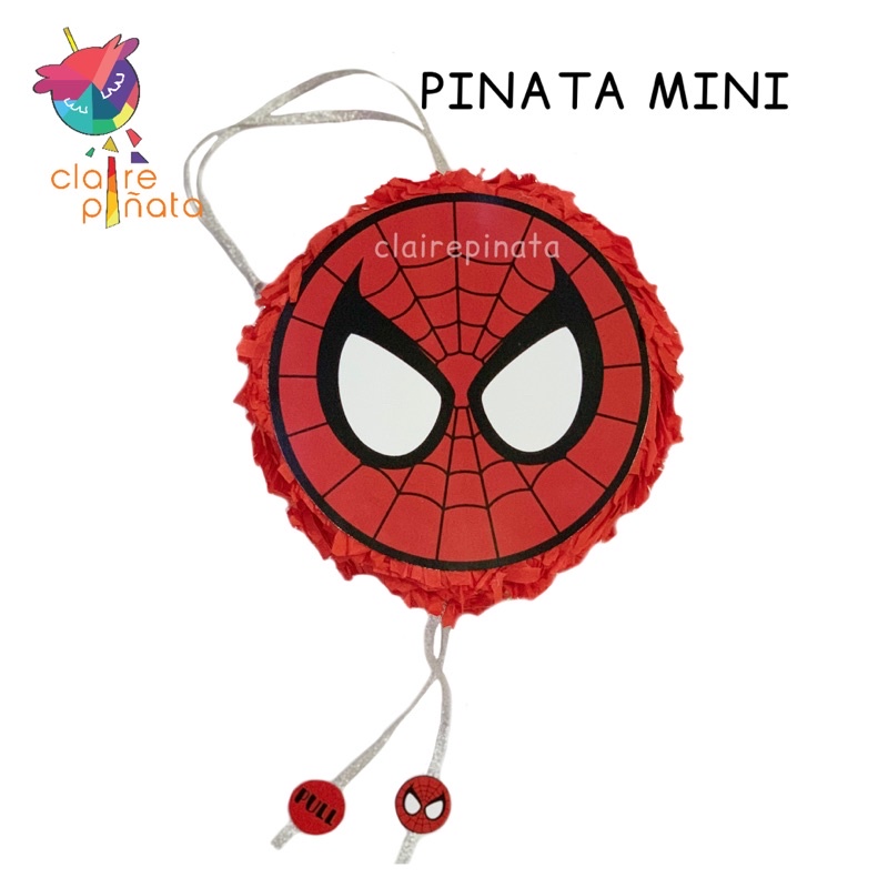 PINATA TARIK MINI SPIDERMAN / KADO / SOUVENIR / HAMPERS ULANGTAHUN