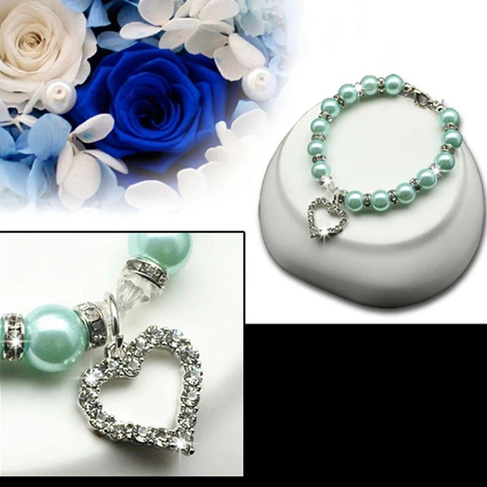 Nickolas1 Kalung Elegan Fashion Mutiara Kalung Aksesoris Hewan Peliharaan Kucing Dan Anjing Perhiasan Liontin