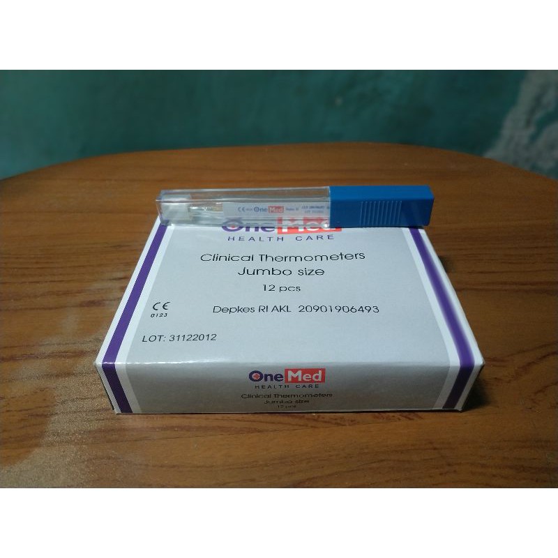 Termometer Air Raksa Ukur Suhu Badan