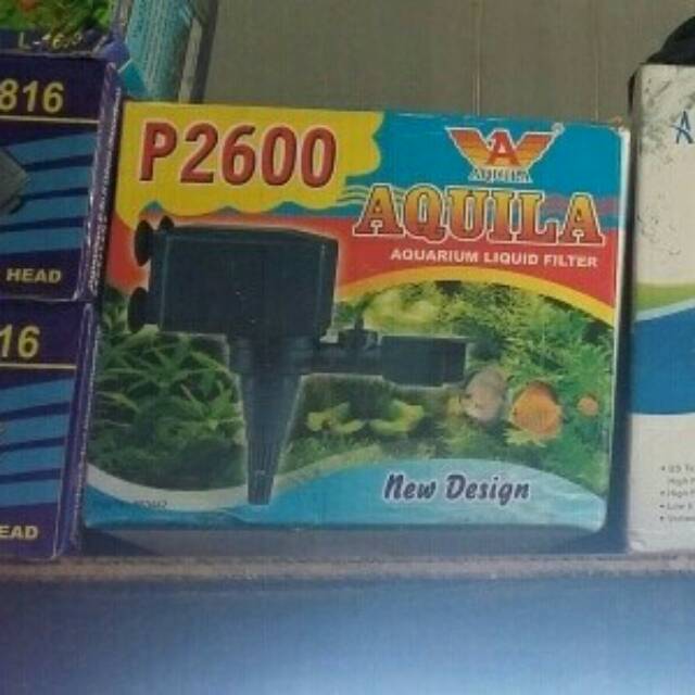 MESIN FILTER AQUARIUM AQUILA 2600