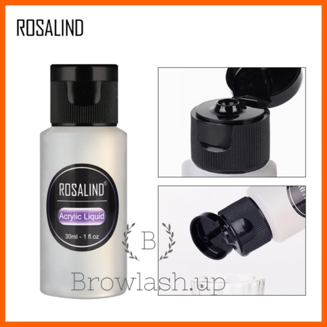 ROSALIND Acrylic liquid monomer / cairan pengeras resin bubuk akrelik 3d flower 30ml