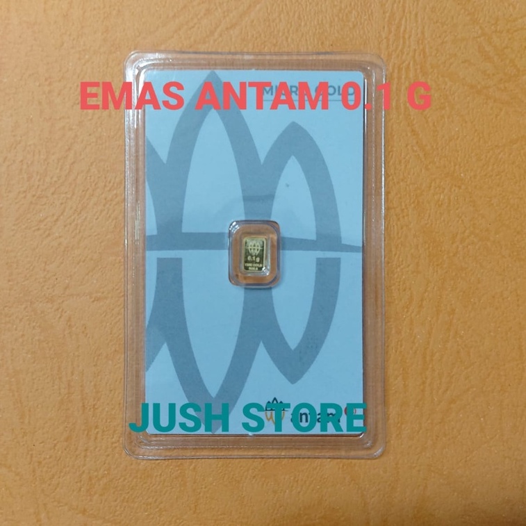 LOGAM MULIA ANTAM X HARTADINATA MICRO GOLD 0.1 0,1  GRAM / EMAS ANTAM 0.1 0,1 GRAM / EMAS 0.1 0,1 GR