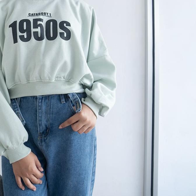 Nara Grosir - 1950s Sweater | Sweater Crop Wanita