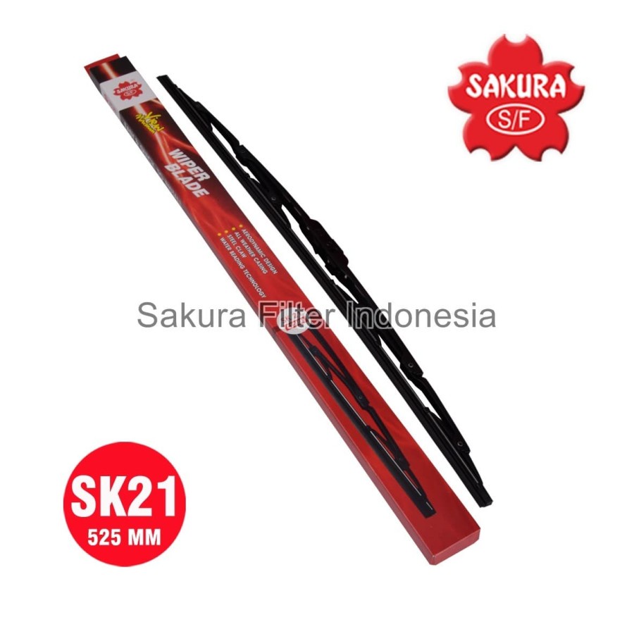 Wiper Toyota Fortuner 1 Set (2 Pc) Sakura SK21, SK19