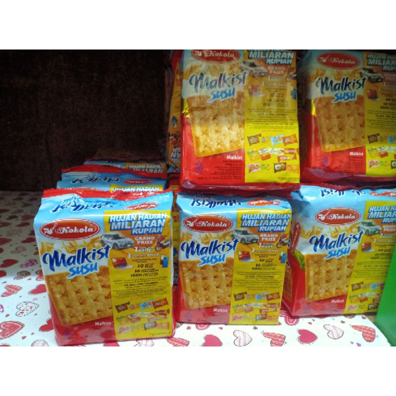 

Malkist Susu Kokola 225gr Berhadiah Limted Edition