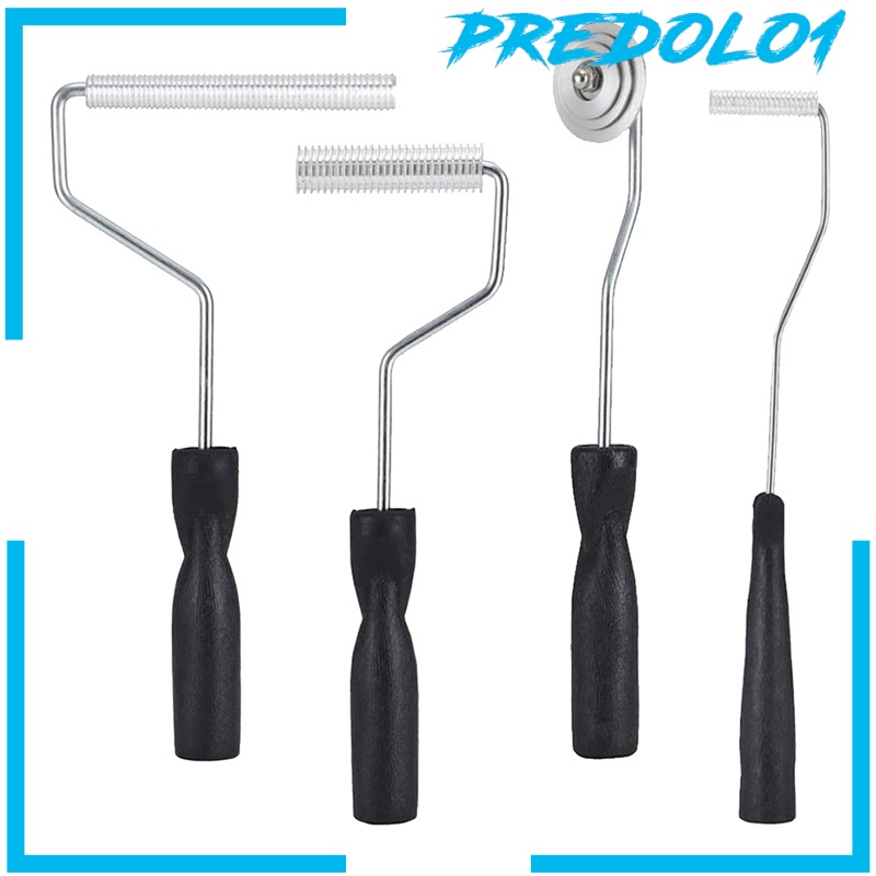 (Predolo1) 4pcs Roller Laminating Bahan Fiberglass Untuk Cetakan Resin