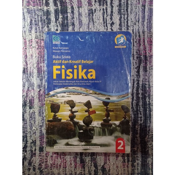 Buku Fisika Kelas 11 SMA/MA Grafindo kurikulum 2013 revisi (bekas)