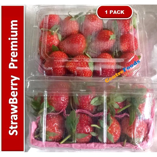 

Buah Stroberi Premium Fresh - Strawberry Fresh | 250gr [ Harga Per PACK ]