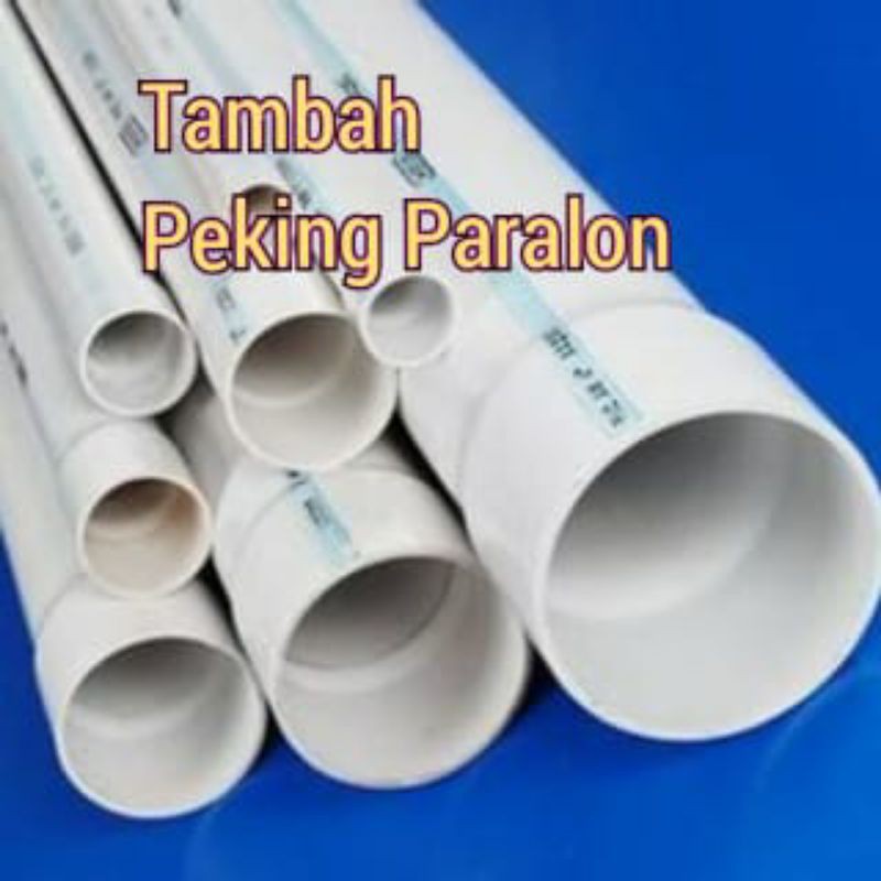 Tambahan packing paralon dan pot