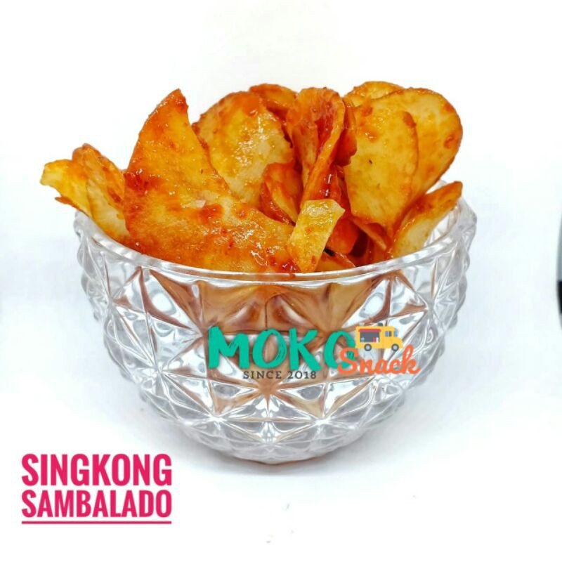 

KERIPIK SINGKONG SAMBALADO PEDAS 250 GR