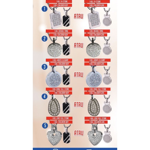 KK Liforce Kalung Kesehatan Kalung Anti Radiasi Free Pendant Anak