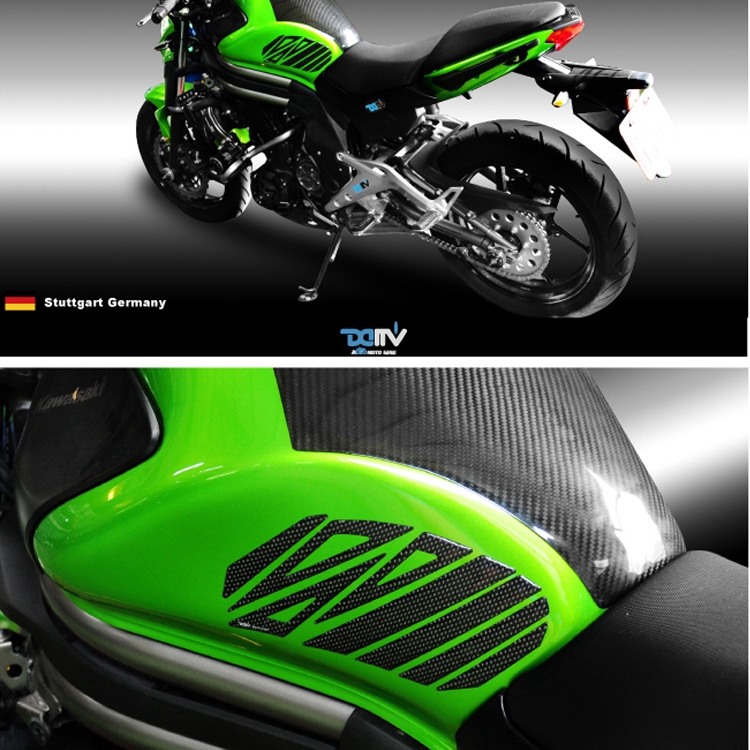 5d Real Carbon Fibre Resin Gel Motor Tank Pad Sticker Cap Decal Emblem Untuk Kawasaki Z900 NINJA 650 400