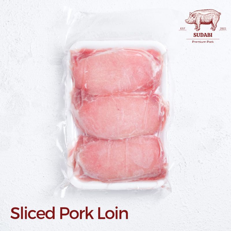 

SLICED PORK LOIN / SIAP BAK IMPORT 500 GRAM