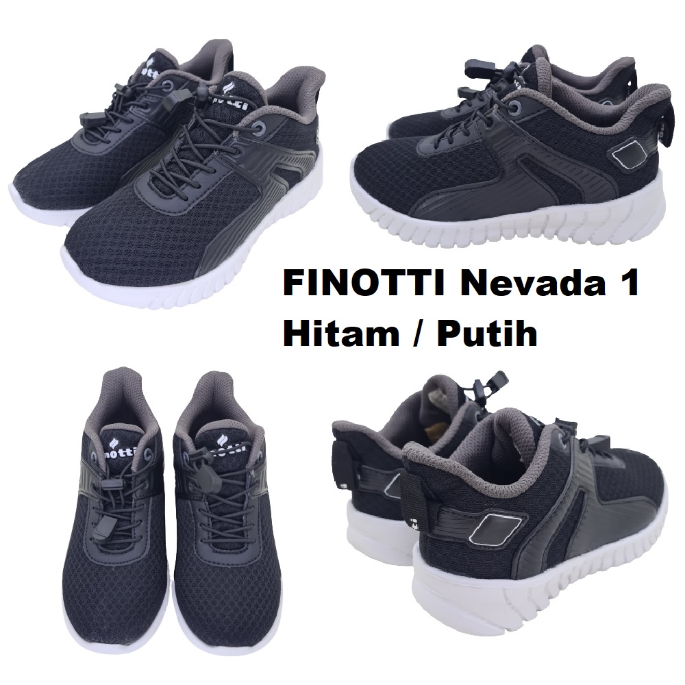 Sepatu sekolah anak / Sneakers anak Finotti Nevada 1 3