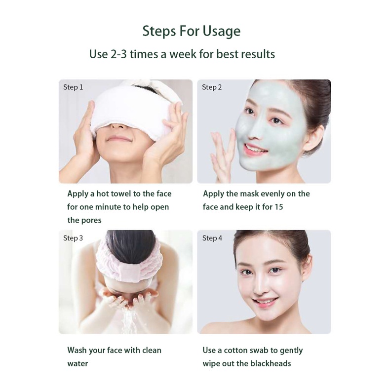 [MAIGOOLE] Masker Wajah Green Tea Clay Mask丨Pore Clean Clay Mask 100GR