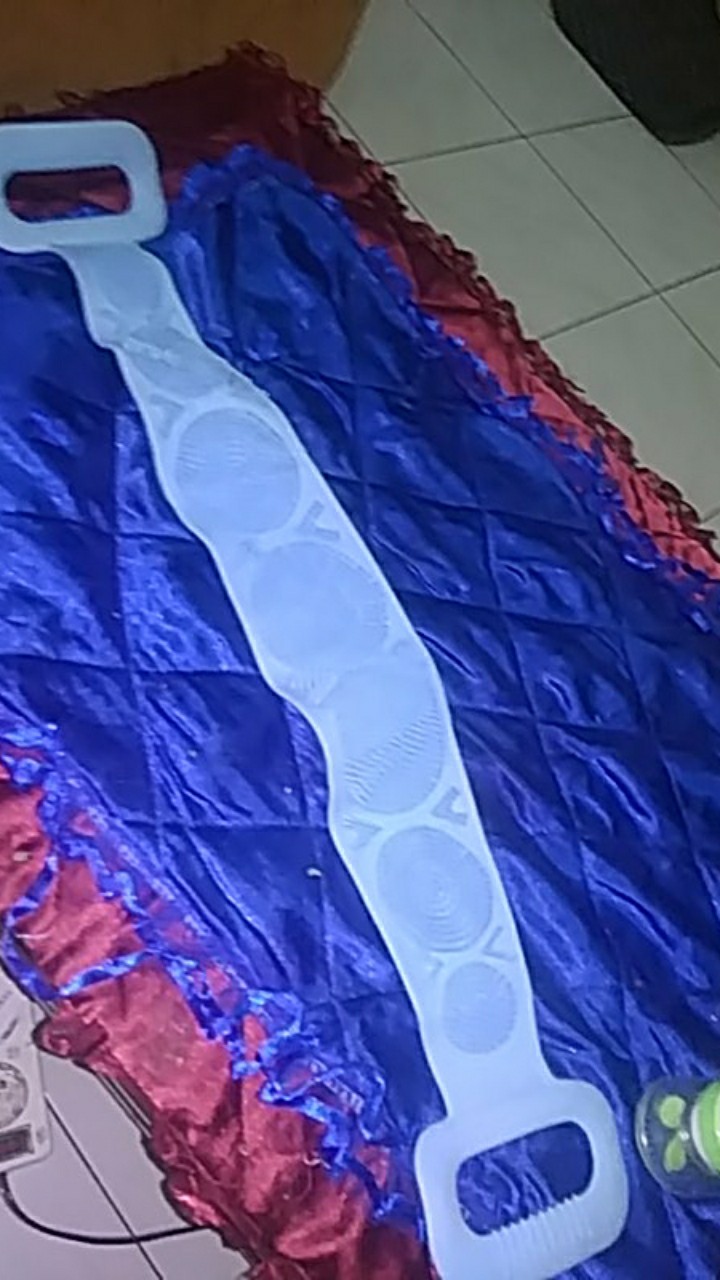 Silicone Brushes Bath Towel Rub Brush Sikat Punggung Mandi Pembersih Badan Kecantikan Silikon Murah