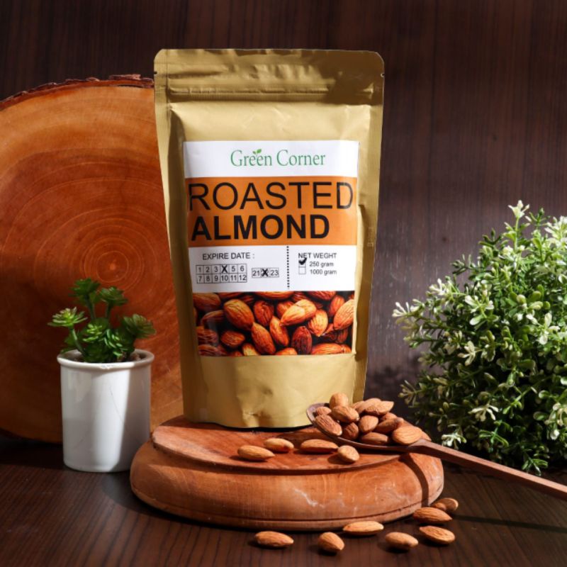 

Kacang Almond Panggang 250 gram