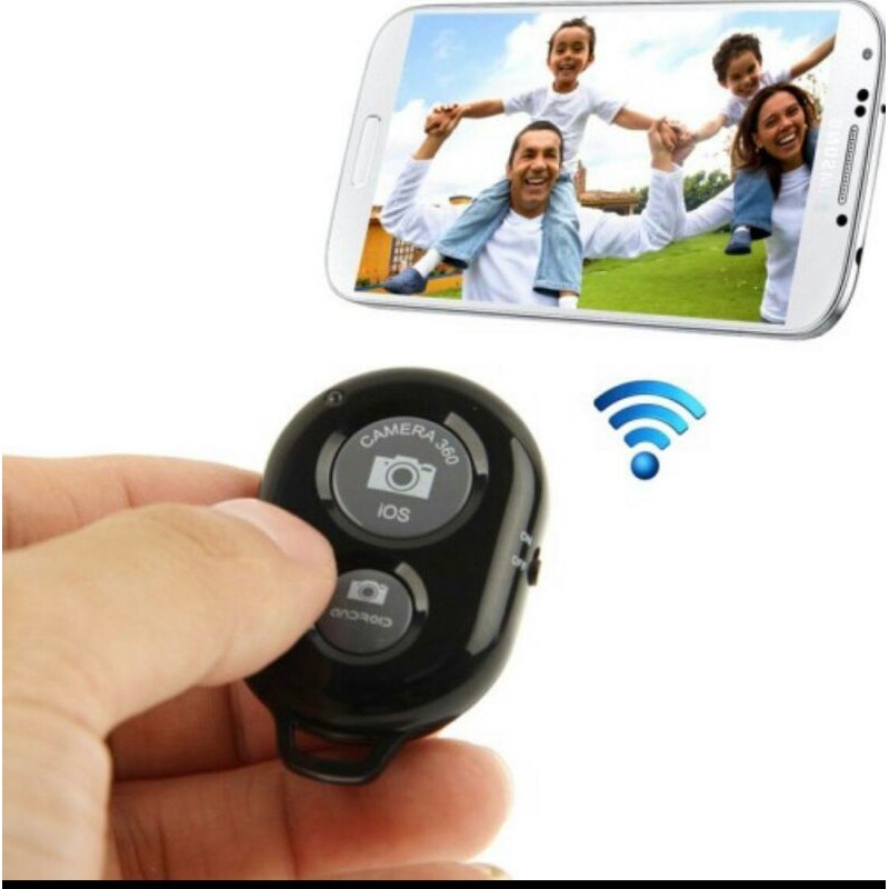 [RO88] Remot Tomsis Bluetooth Remote Tongsis Foto Hp Handphone Tombol Wireless Cam Camera Kamera
