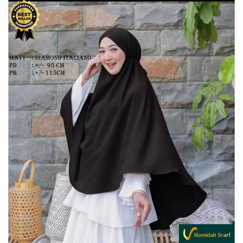 BERGO MARYAM JUMBO DIAMOND HIJAB MARYAM XL BERGO MARYAM